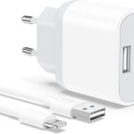 کابل  Lightning و شارژ آیفون USB کابل ۲ متری ۵ ولت ۲.۱ آمپر