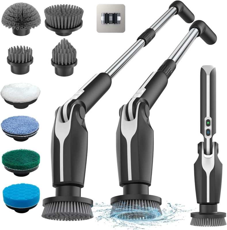 1-1-2.jpg اسکرابر چرخشی برقی LEEBEIN مدل YMG-820 رنگ سفید - Image 1