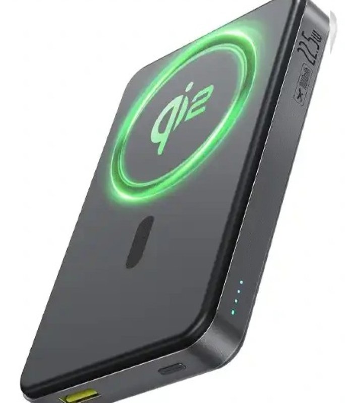 1-168.jpg پاوربانک باسئوس وایرلس 10.000 میلی آمپر مگنتی مدل Baseus Airpow 2 Qi2 Magnetic - Image 1