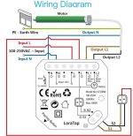 ماژول کرکره برقی بی‌سیم LoraTap مدل H53-1 - Image 3