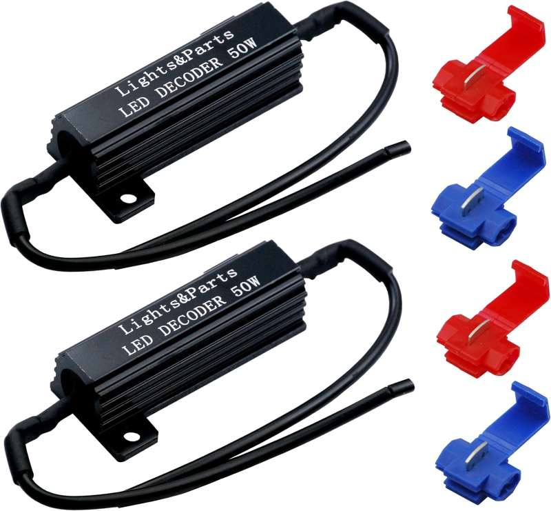 1-239-1.jpg لامپهای LED SMD بسته ۲ عددی L&P B547 با مقاومت بار ۵۰ وات ۶ اهم - Image 1