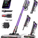 جارو شارژی عصاییPowerffy  مدل Knight 10 همراه فیلتر هپا