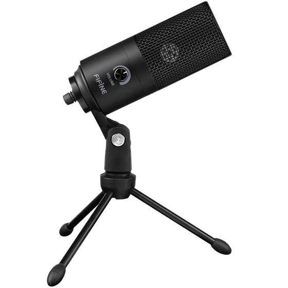 1-38-1.jpg میکروفن کندانسر فای فاین مدل K669B با درگاه اتصال USB - Image 1