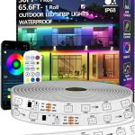 ریسه LED  با کنترل صوتی فضای باز ۶۵.۶ فوتی ضد آب برند HTTPSMP