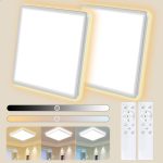 چراغ سقفی HABOWN پک دو عددی LED 24 وات 3200 لومن