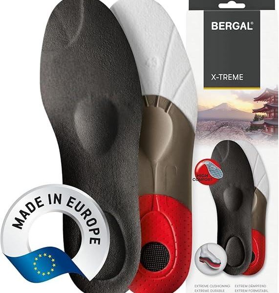 کفی‌ طبی آناتومیک میکروفایبر Bergal X-Treme
