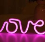تابلو نئون طرح  love عشق - تصویر 2