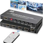 سوئیچ  اسپلیتر چند نمایشگره MATRIX 4K HDMI - سوئیچ ماتریسی 4x2