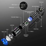 چراغ قوه پاور بانکی LED فوق العاده روشن VOYLITE مدل V509 قابل شارژ ۵۰۰۰۰۰ لومن - Image 7