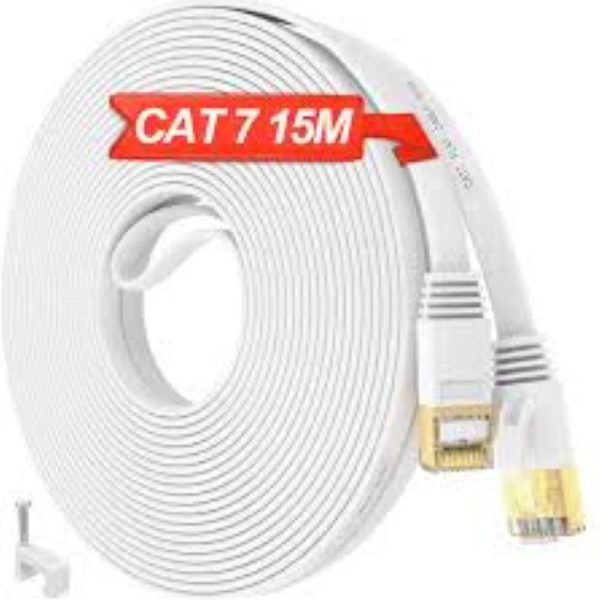 کابل شبکه  CAT7 برند Energo , متر 15