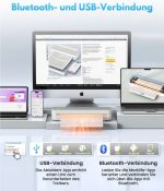 چاپگر حرارتی بلوتوث Ablemark  مدل   U210 سایز A4 - Image 7