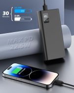 پاوربانک 24000 میلی آمپر برند hganus مدل XHC-ZT02 - Image 8