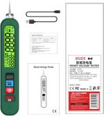 قلم آشکارساز ولتاژ AC بدون تماس BSIDE با LCD بزرگ - تصویر 10