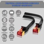 کابل اینترنت 10متری Cat 8 مدل CABLISM - Image 4