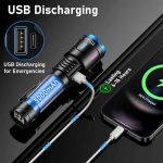 چراغ قوه پاور بانکی LED فوق العاده روشن VOYLITE مدل V509 قابل شارژ ۵۰۰۰۰۰ لومن - Image 6