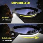 چراغ پیشانی LED برند  ALDER FOCUS  قابل شارژ ۶۰۰ لومن - Image 10
