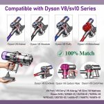 باتری جارو شارژی دایسون Dyson برند LONG FIT مدل V8 ، ۶۵۰۰ میلی‌آمپر ساعت 21.6V - Image 5