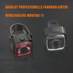 چراغ عقب وجلو دوچرخه شارژی برند Jiraewh مدل LR-06F - Image 4