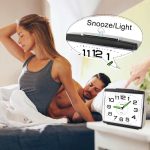 ساعت زنگ‌دار آنالوگ شب تاب با چراغ AYYBBOO - Image 4