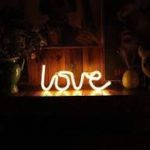 تابلو نئون طرح  love عشق - تصویر 4