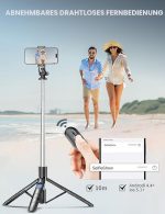 منوپاد و سه پایه بلوتوثی موبایل و دوربین ۱8۰ سانتی‌متری SelfieShow مدل Q16SS - Image 4