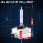 لامپ زنون HID مدل TECTICO D3S 35W، 8000K، 12V - Image 3