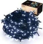 ریسه سوزنی LED آفتابی ، ریسه led افتابی 25متری 220لامپ