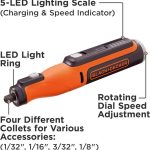 ابزار چرخشی چند منظوره شارژی BLACK+DECKER Cordless
