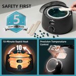 دستگاه موم گرم کن دیجیتال Lifestance L1 lcdwaxkit-01 میلی لیتر  500 - Image 5