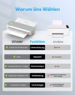 چاپگر حرارتی بلوتوث Ablemark  مدل   U210 سایز A4 - Image 2