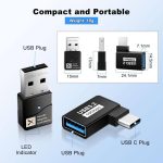 دانگل بلوتوث ۵.۲، آداپتور بلوتوث نوع C با تأخیر کم Aptx - Image 2