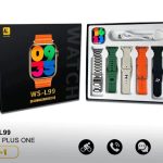 ساعت هوشمند ws L99 دارای 5 بند
