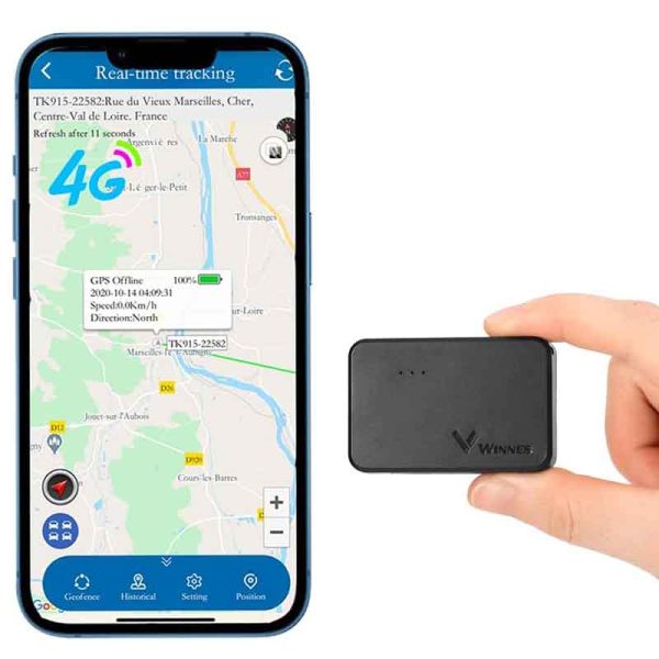 ردیاب GPS خودرو برند Winnes TK903 Mini