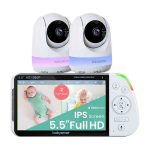 دوربین و مانیتور امنیتی کودک برند Babysense MaxView