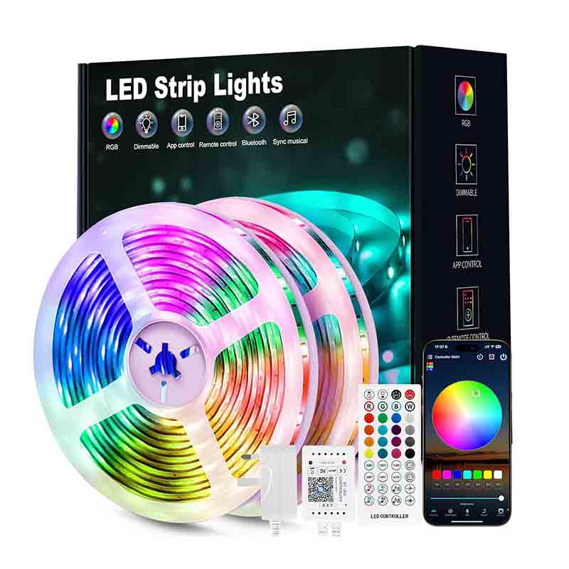 01-2-24-3.jpg نوار 20 متری LED RGB برند Beaeet - Image 1