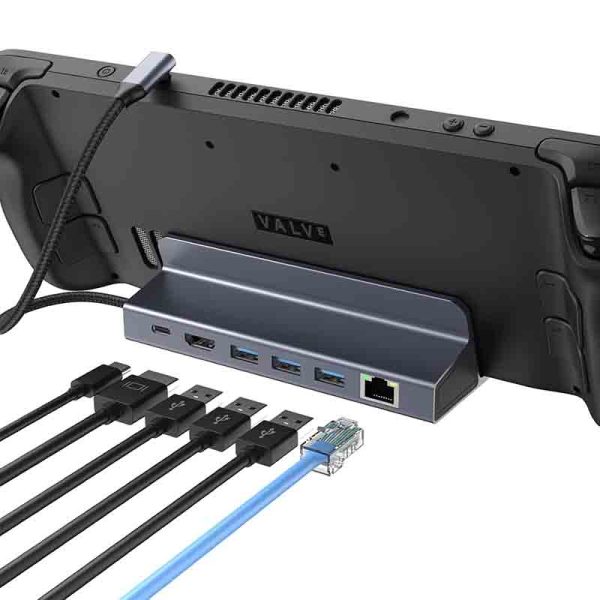 داک کنسول بازی Steam Deck مدل DC023 4K60HZ