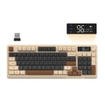 کیبورد گیمینگ بی سیم برند FREEWOLF M96