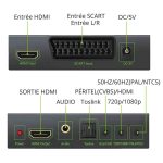 مبدل Scart به HDMI حرفه ای برند LiNKFOR ULK017 - Image 2