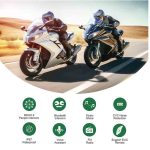 هدست بلوتوثی کلاه کاسکت موتور برند EJEAS Q8 - تصویر 2