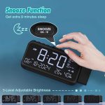 رادیو ساعت زنگدار Mesqool با پروژکتور مدل CR1024 - Image 8