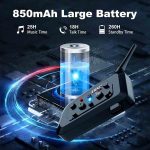 هدست کلاه کاسکت برند EJEAS V6 Pro Plus 6-riders (در حد نو) - Image 6