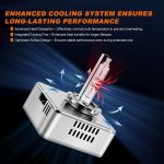چراغ زنون خودرو 35 وات DZG مدل D5S - Image 8