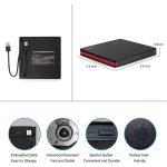 درایو DVD اکسترنال برند Rioddas - Image 5