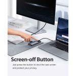 داک لپ تاب حرفه ای برند Baseus metal gleam 6 in 1 - Image 4