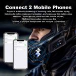 هدست کلاه کاسکت برند EJEAS V6 Pro Plus 6-riders (در حد نو) - Image 4