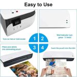 دستگاه لمینت سایز A4 مدل SL299 - Image 6
