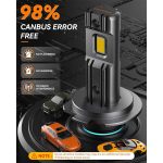 چراغ هدلایت خودرو 60 وات Zethors مدل H7 - Image 3