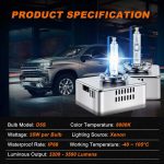 چراغ زنون خودرو 35 وات DZG مدل D5S - Image 5