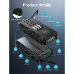 پاور بانک خورسیدی 46800 میلی آمپر برند eVatmaster - Image 3