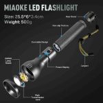 چراغ قوه عالی شارژی برند MIAOKE DAWN XHP-90 - Image 3